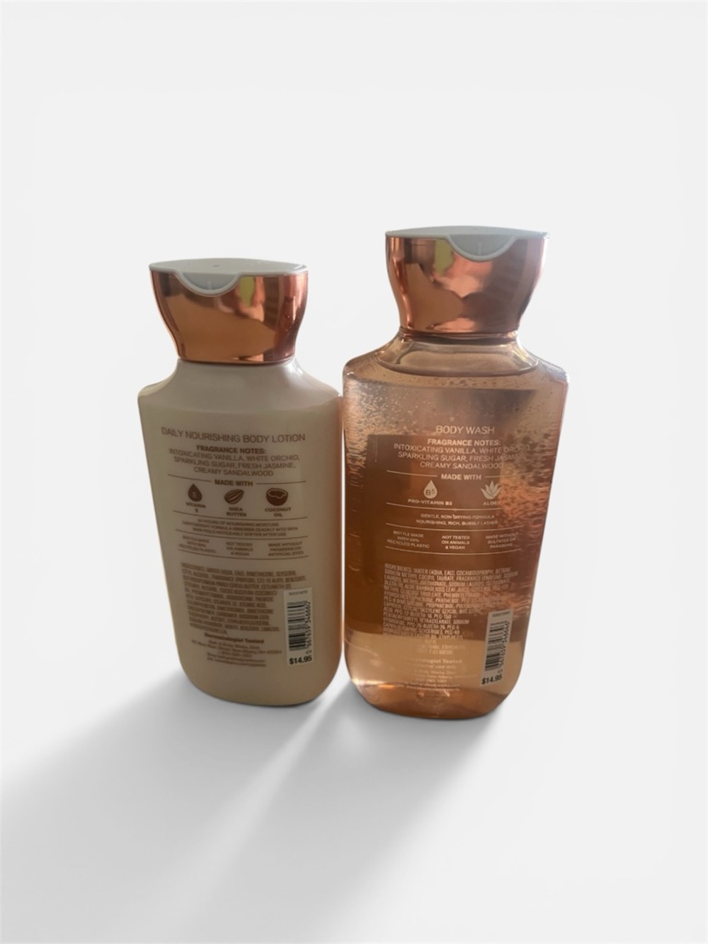 Bath & Body Works Warm Vanilla Sugar Set - Brown/Gold - Picture 3 of 3